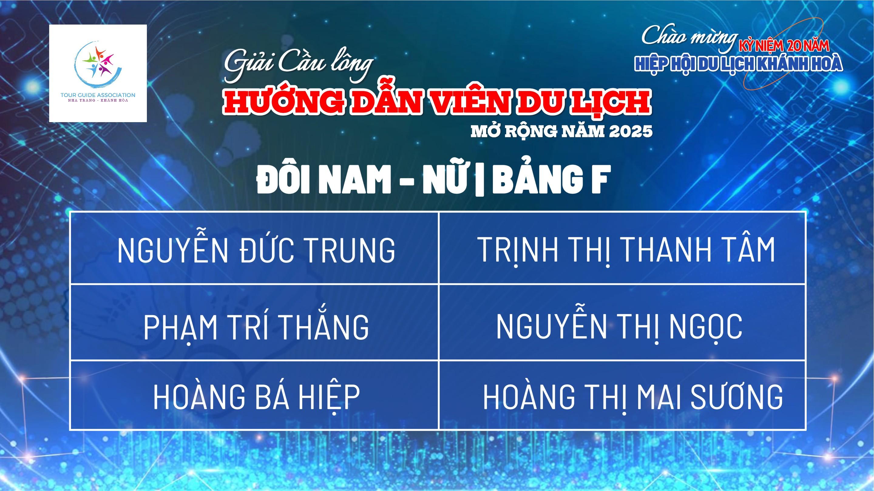 Bảng F